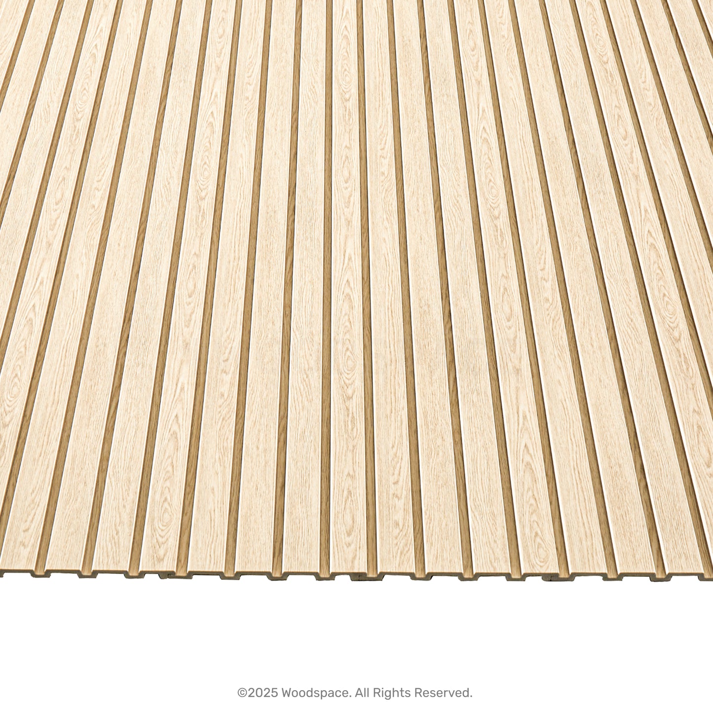 Warm Oak - Waterproof Slat Lite