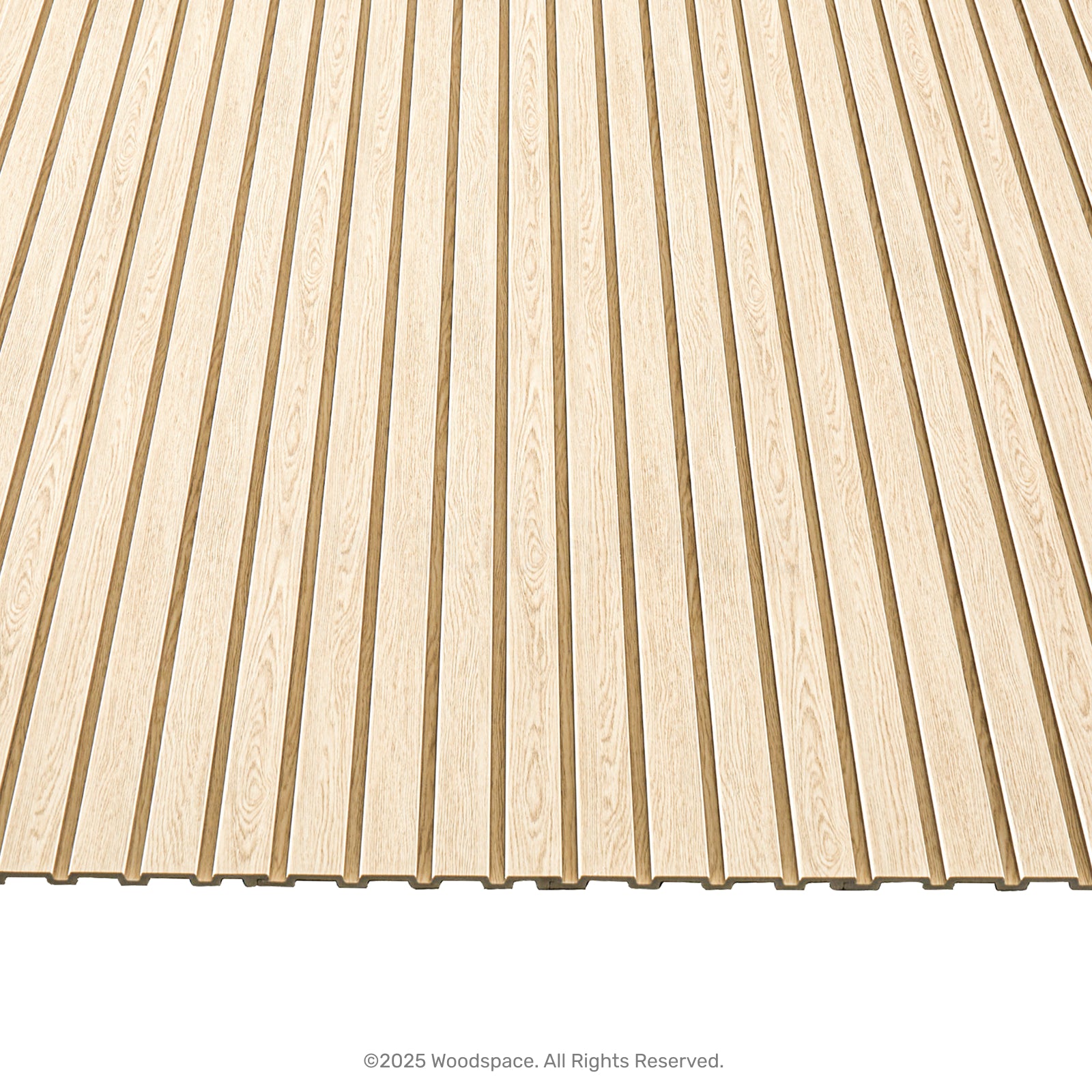 Warm Oak - Waterproof Slat Lite
