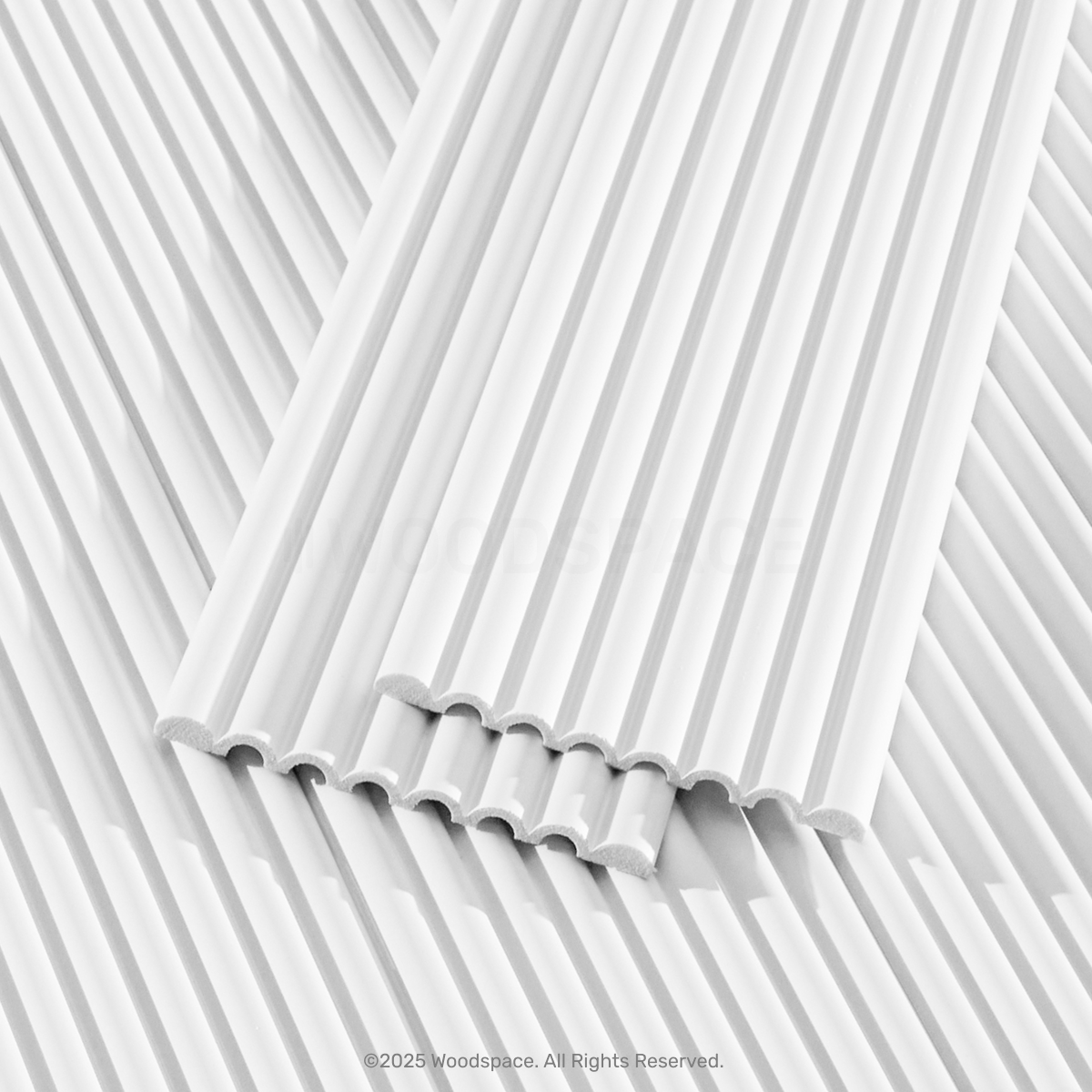 Round Dowel - Waterproof Paintable Slat Lite