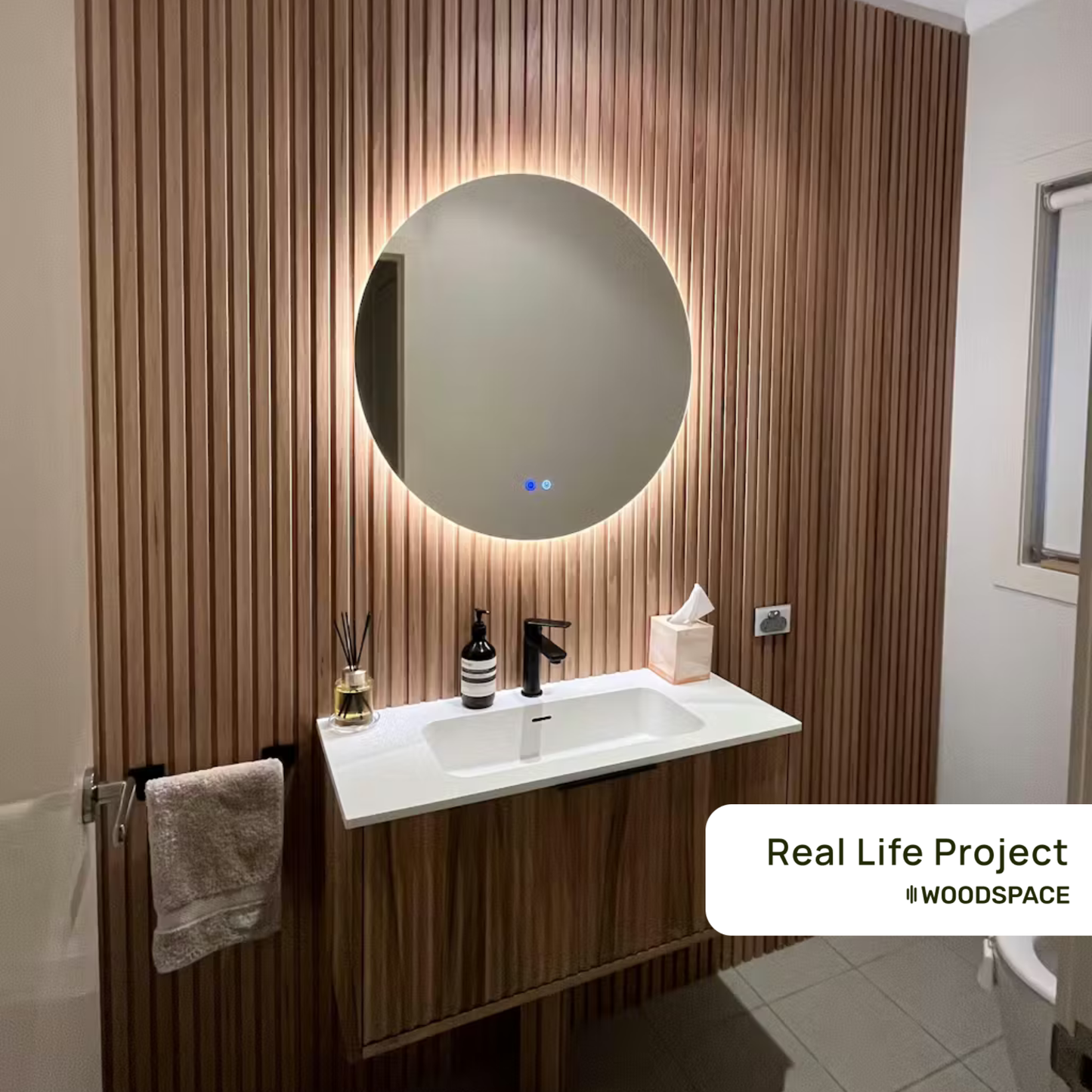 Blackbutt - Waterproof Slat Pro Wall Panel