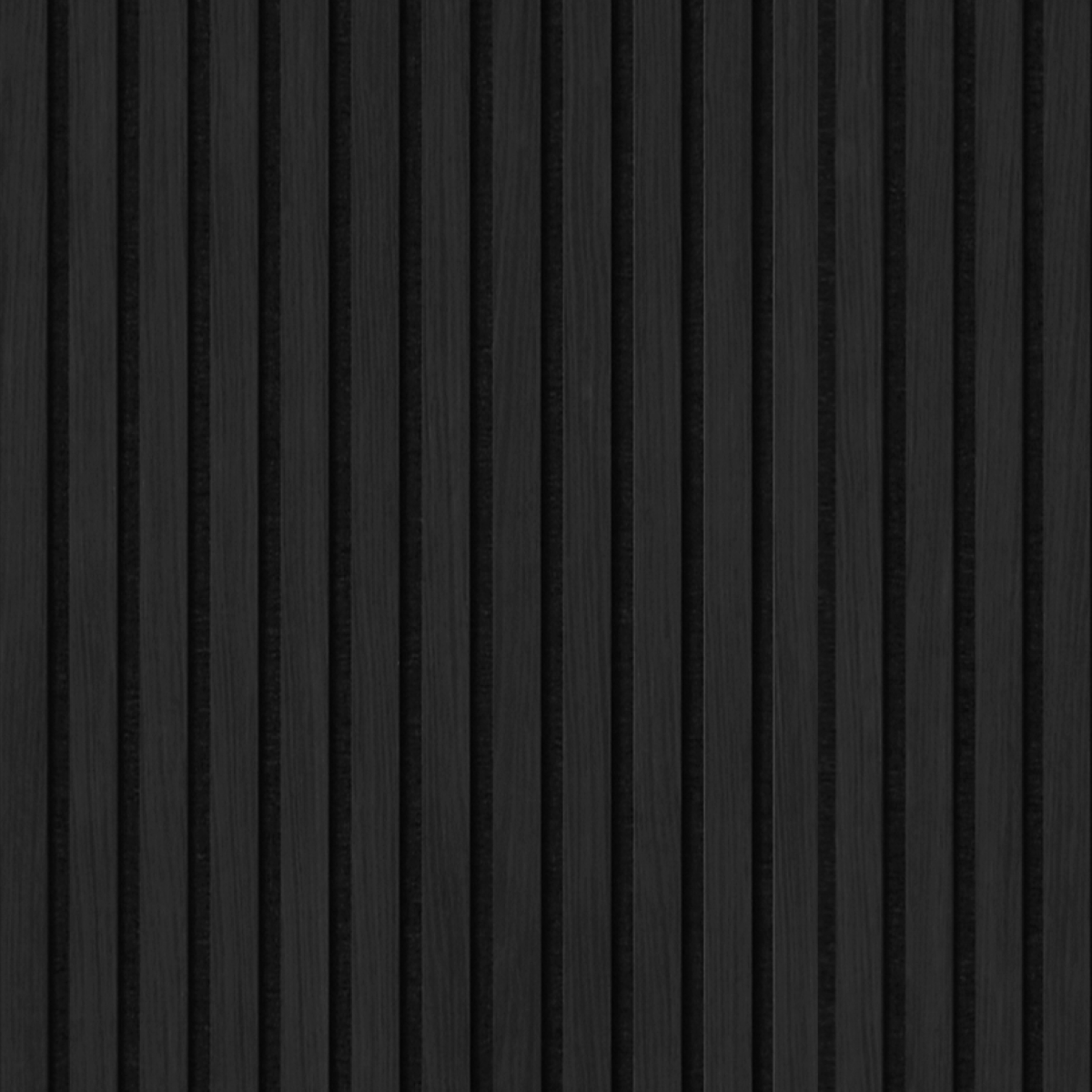 Black (Lacquered) on Black Acouwood® Wood Wall Panels