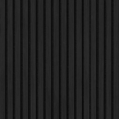 Black (Lacquered) on Black Acouwood® Wood Wall Panels