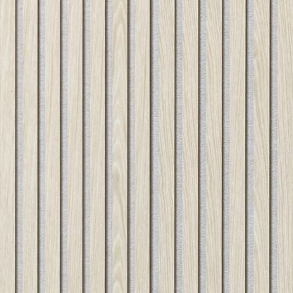 White Oak (Lacquered) on White Felt Acouwood® Wood Wall Panels