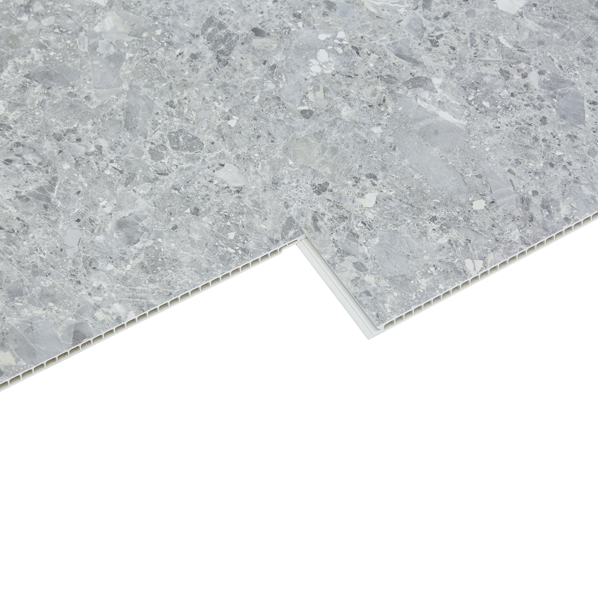 Grey Terrazo - Stone Design Panels (2 Panels / Box)