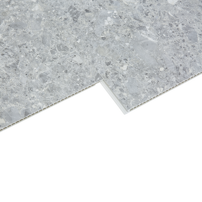 Grey Terrazo - Stone Design Panels (2 Panels / Box)