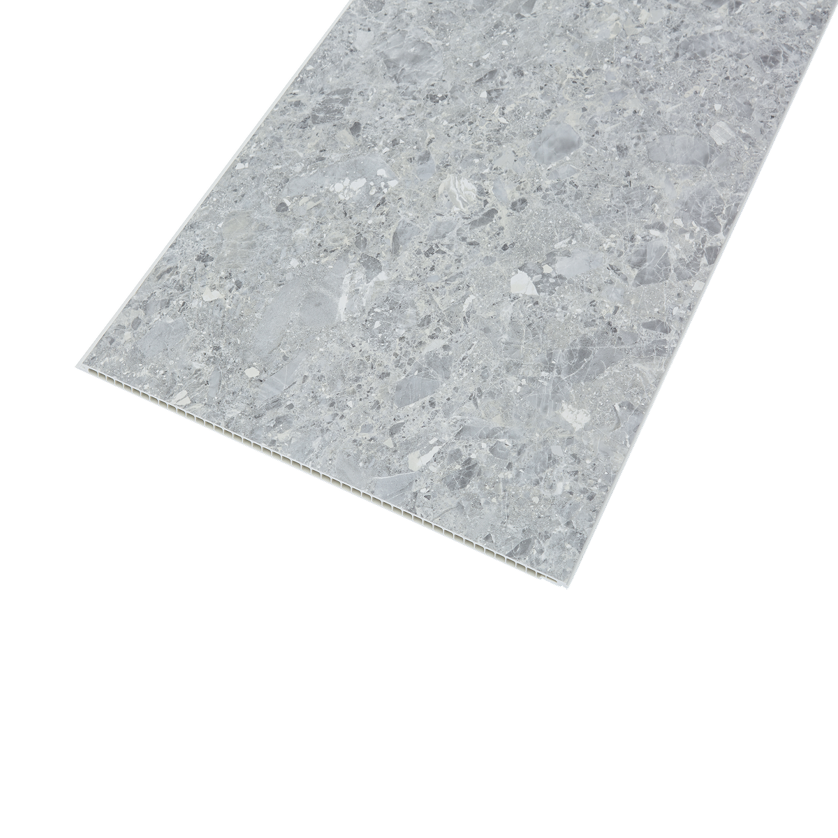 Grey Terrazo - Stone Design Panels (2 Panels / Box)