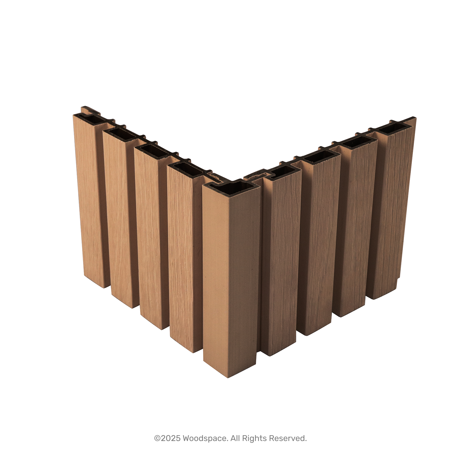 Walnut - Outdoor Cladding Corner Trim