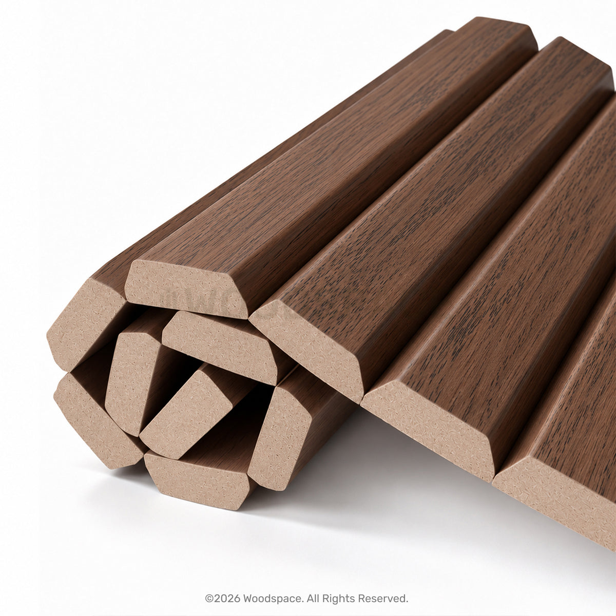 Walnut - Batten 25mm (Flexo™ Timber Design)