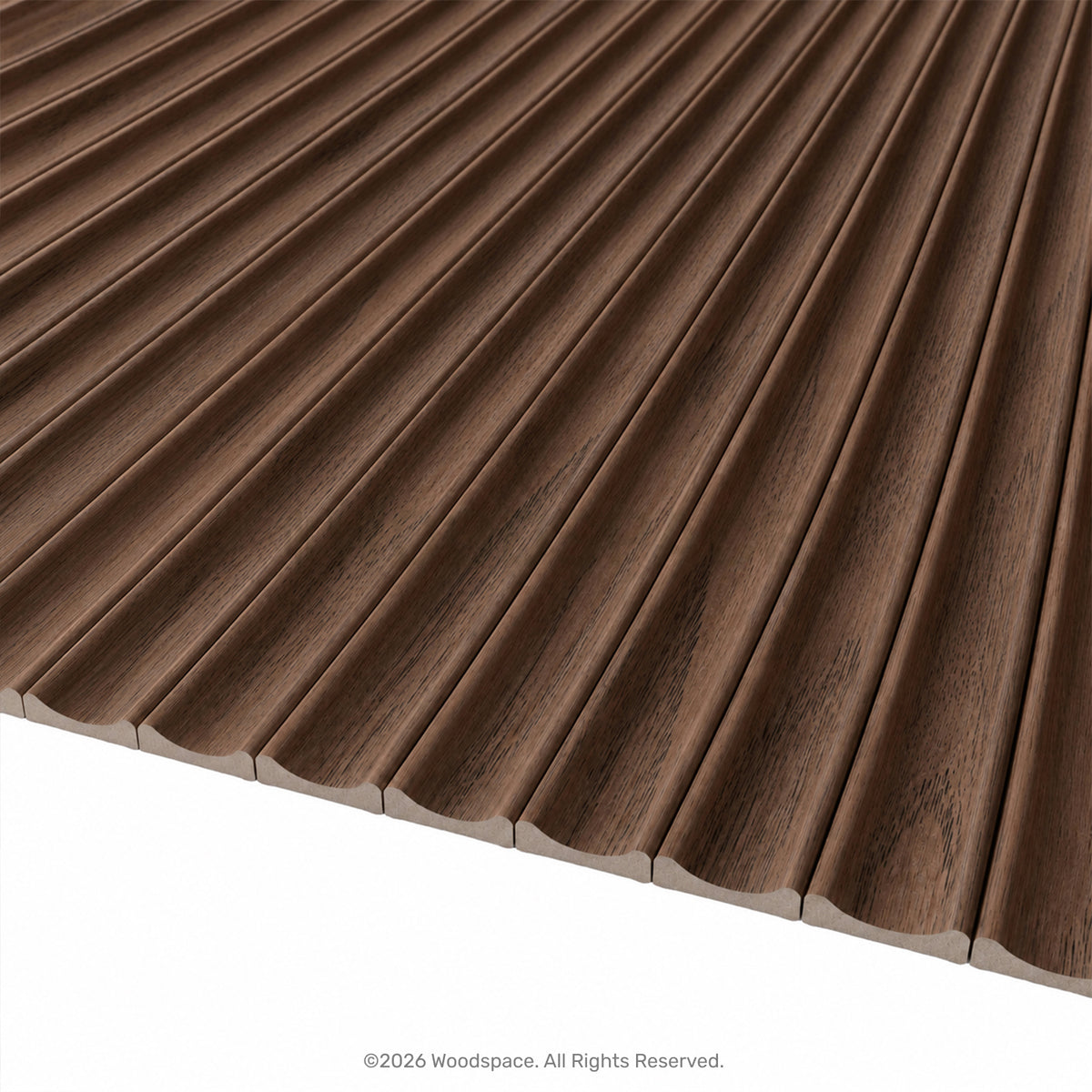 Walnut - Concave 25mm (Flexo™ Timber Design)