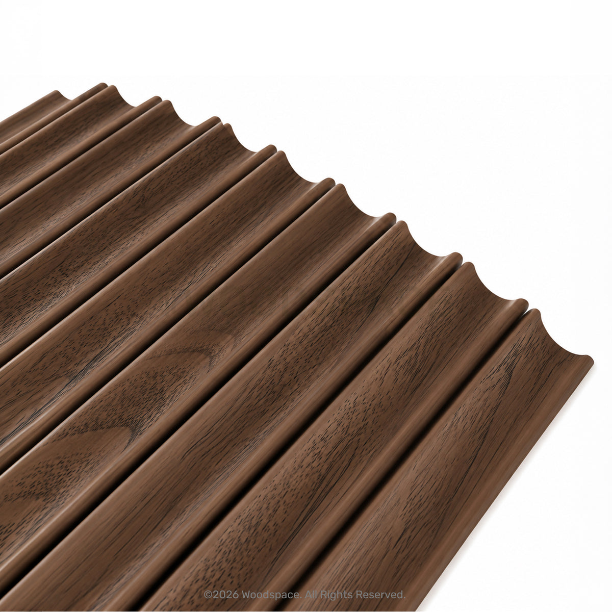 Walnut - Concave 25mm (Flexo™ Timber Design)