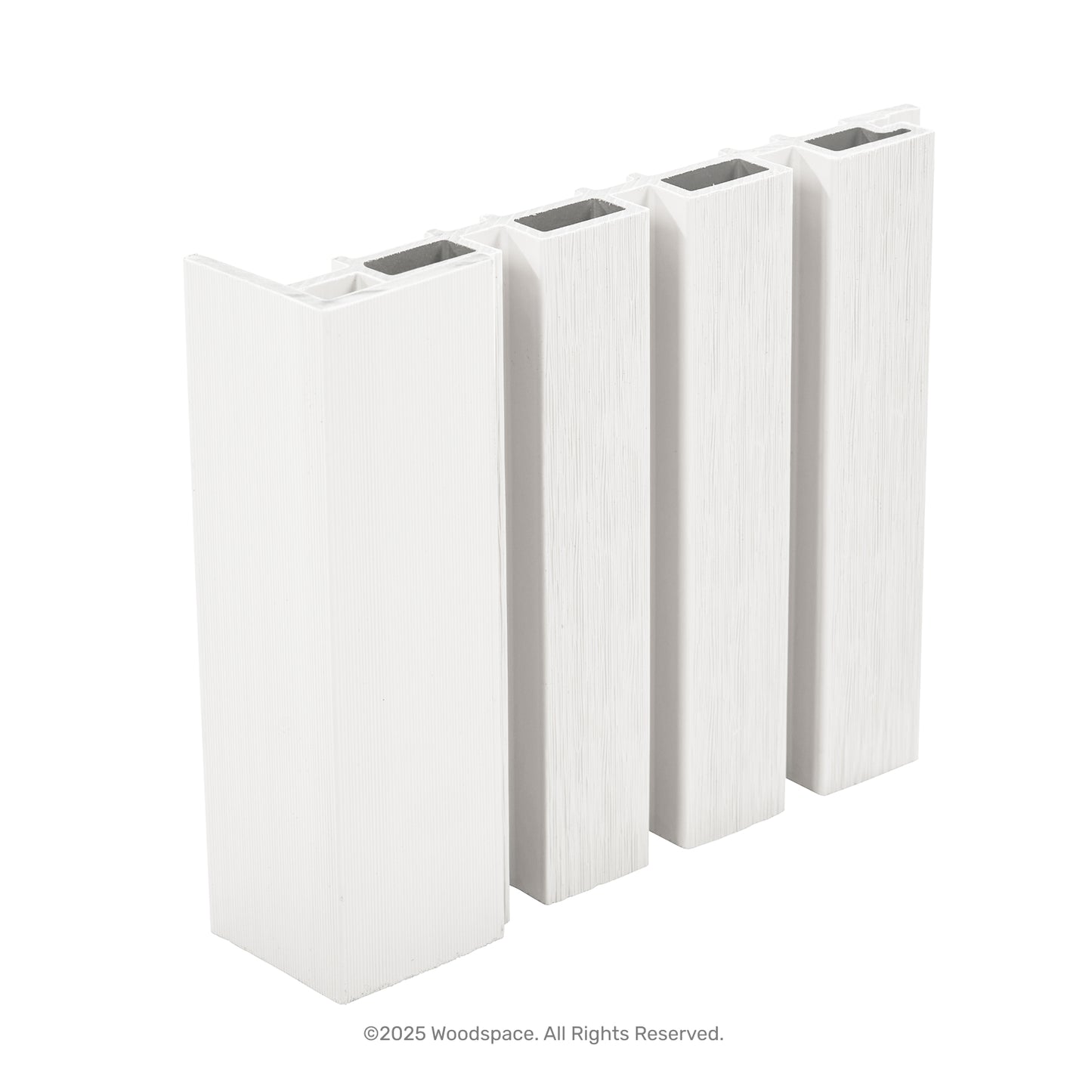 White - Outdoor Cladding Edge Trim (New)