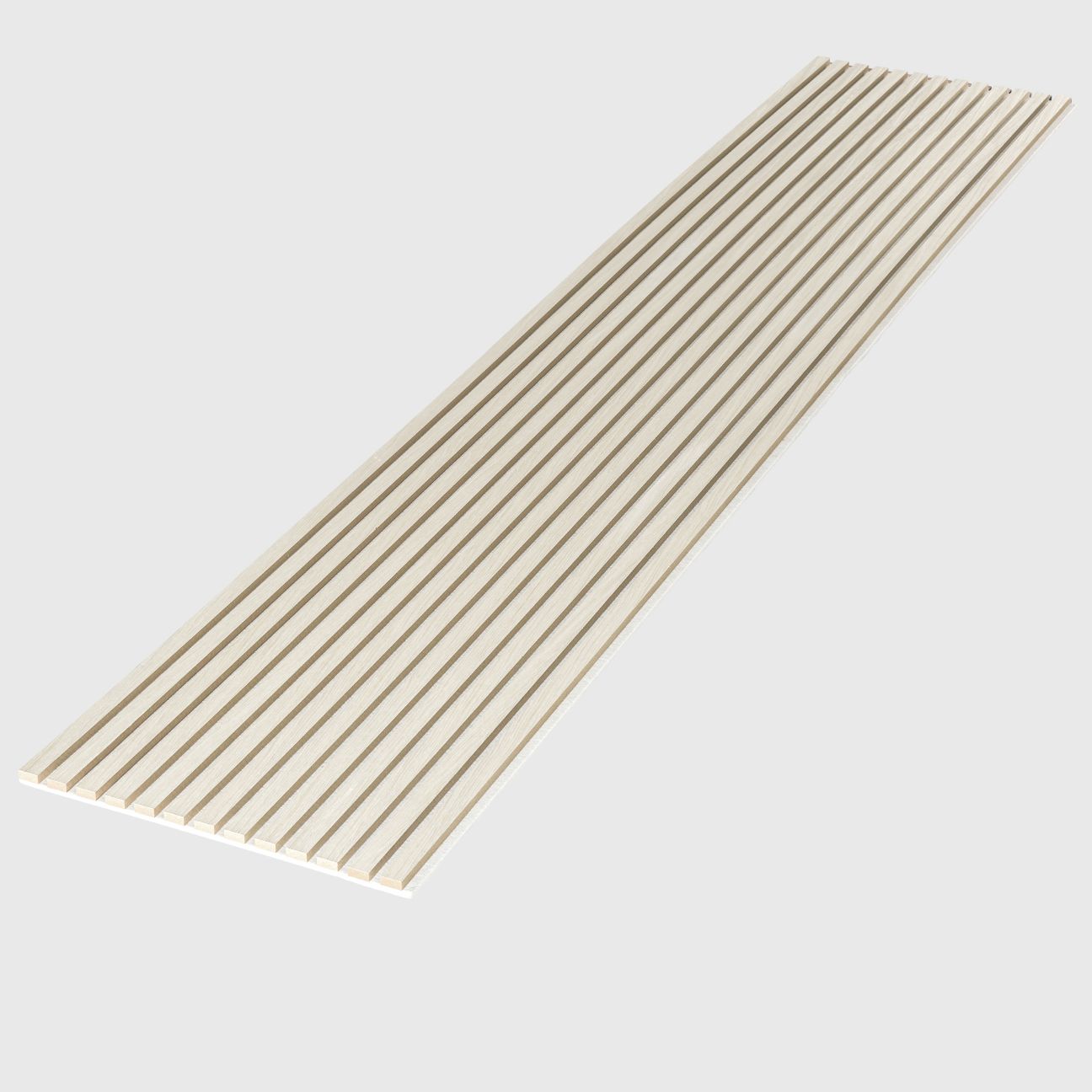 White oak (on light felt) Acouwood Wood Wall Panels