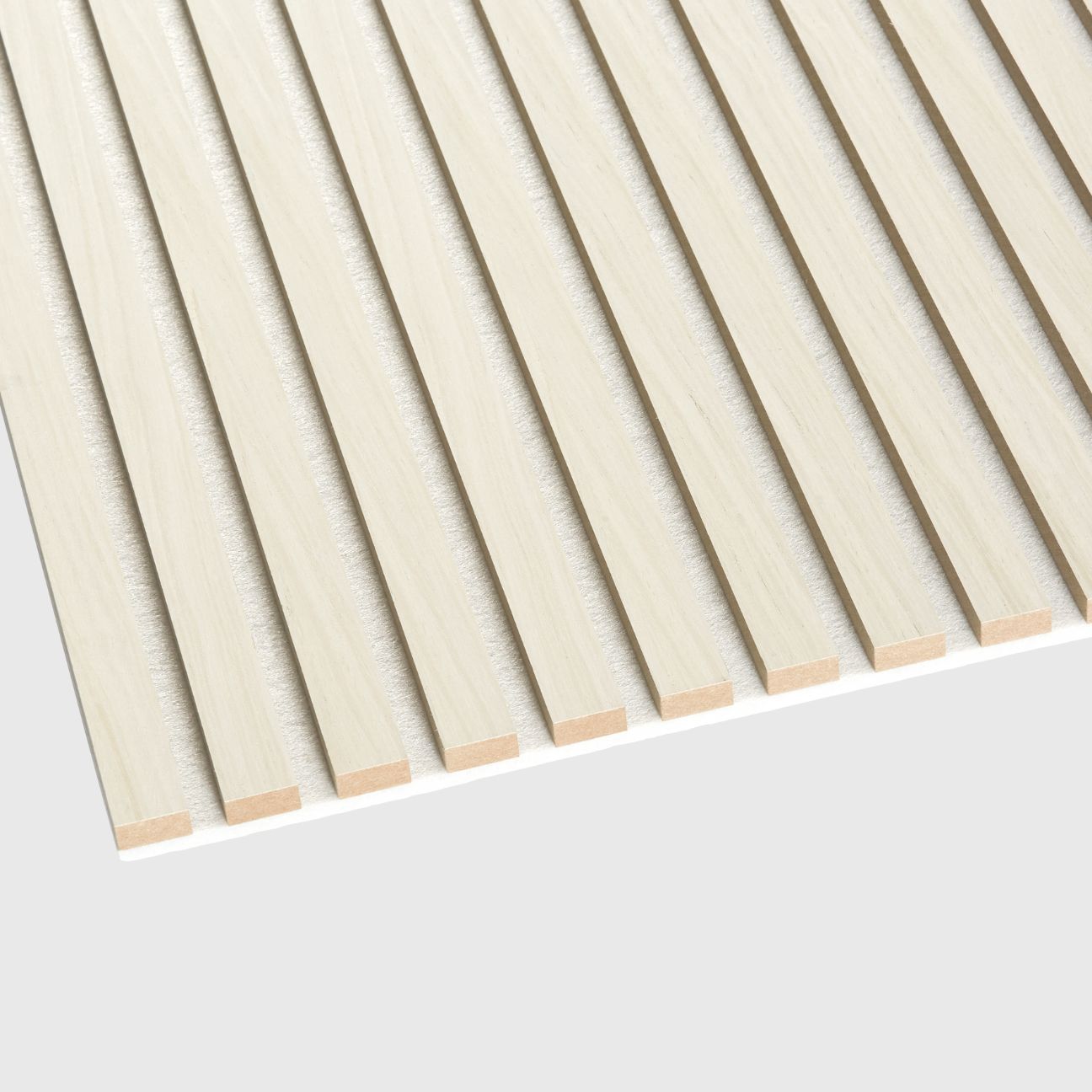 White oak (on light felt) Acouwood Wood Wall Panels
