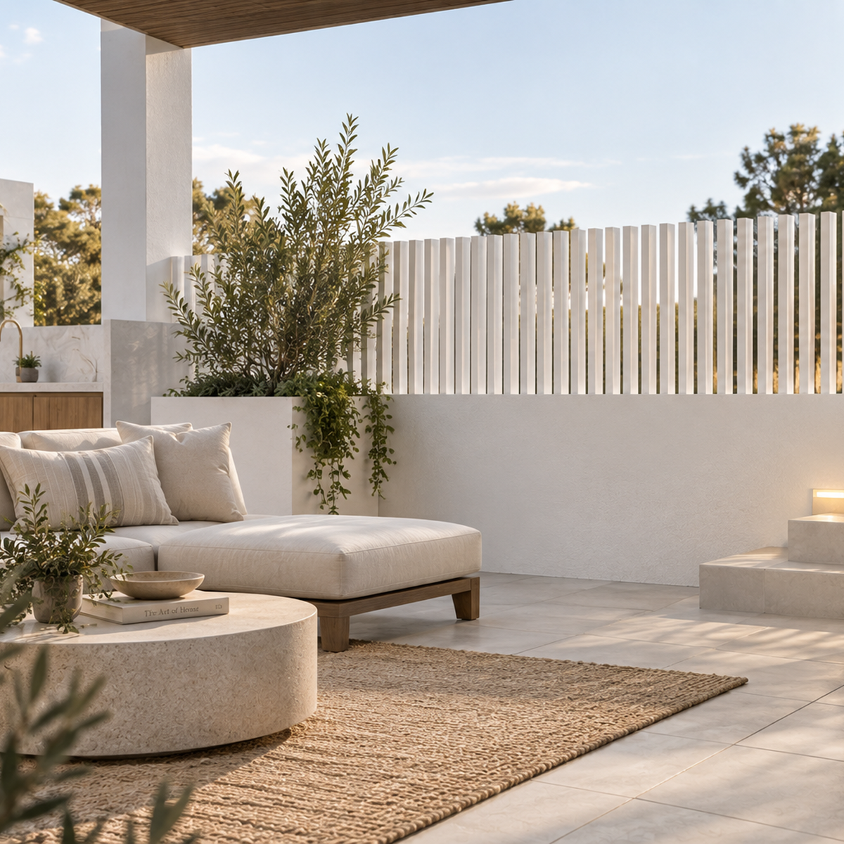 White - Outdoor Batten