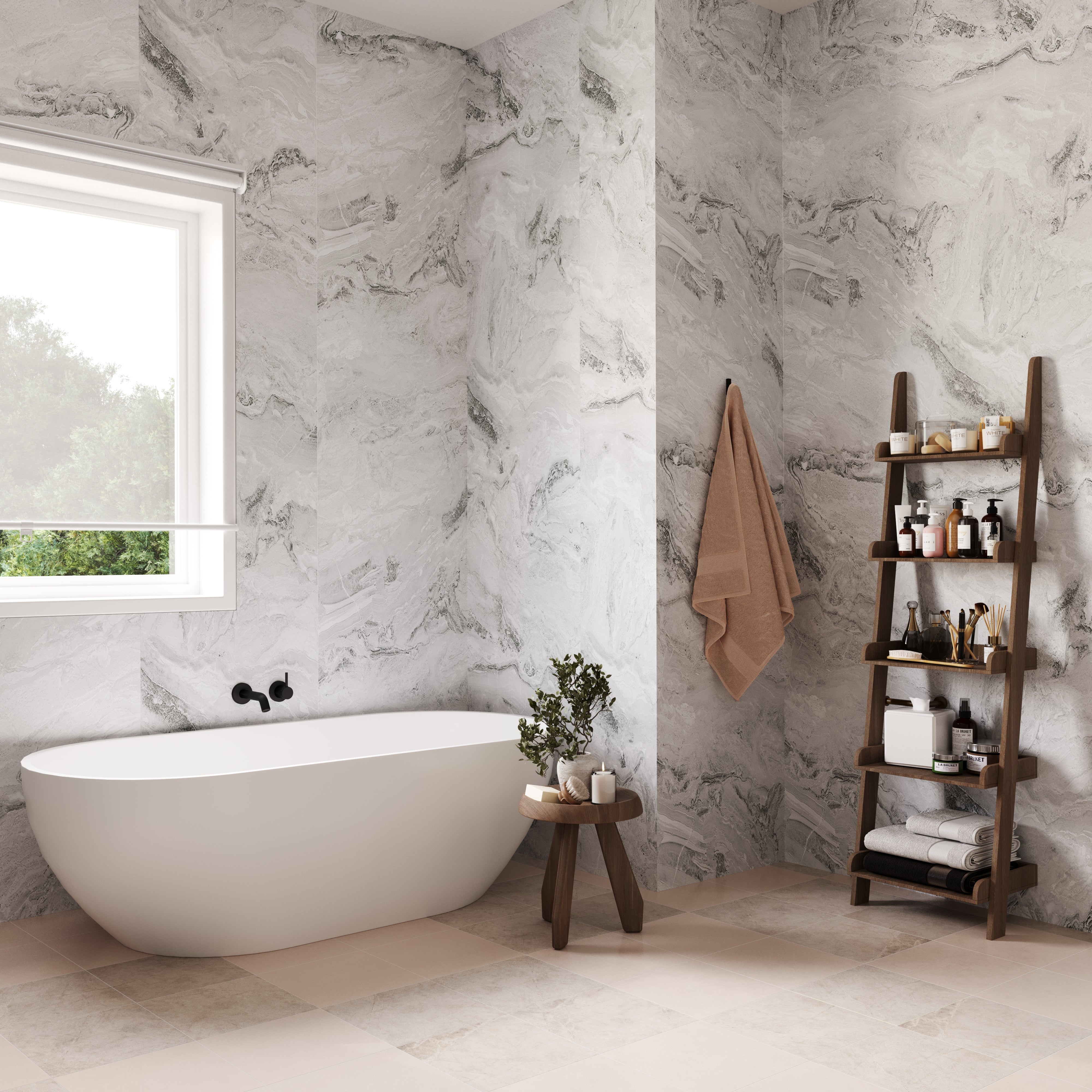 Grey Quartz - StoneDesign™ Panels (2 Panels / Box)